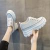 Woman Casual Shoes Platform Sneakers Autumn New Thick Soled Round Toe Casual Sports Shoes Inner Height Increasing Women's Shoes