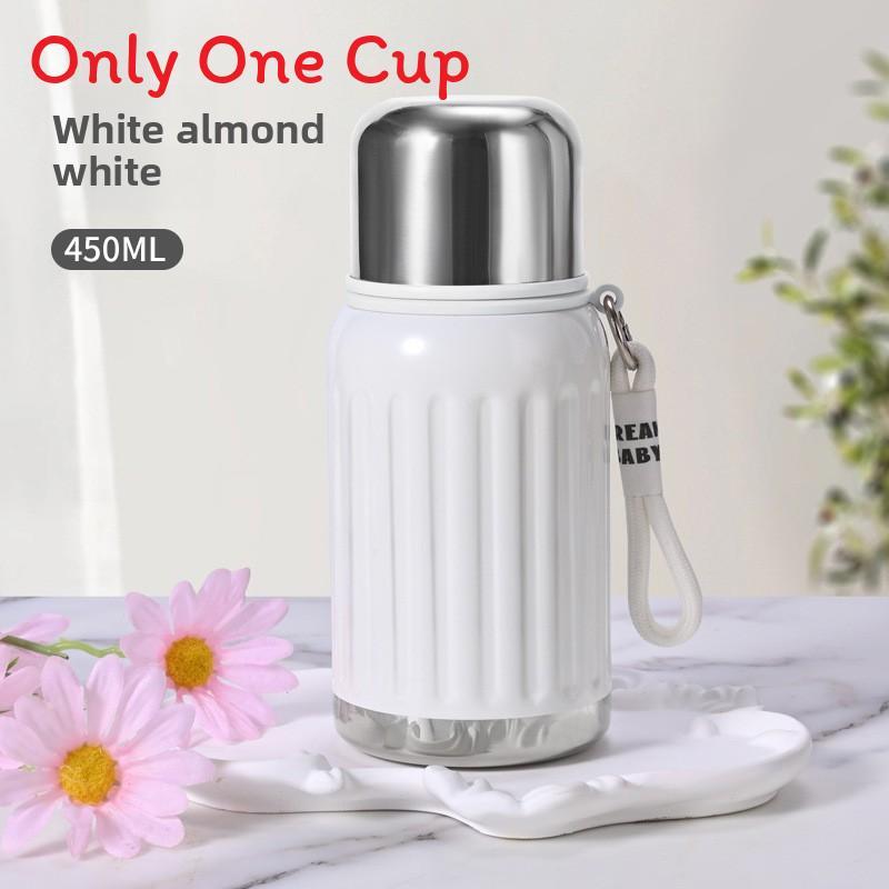 Roman Little Chubby Insulated Mug With Tea Strainer For Outdoor Travel And Gift Giving