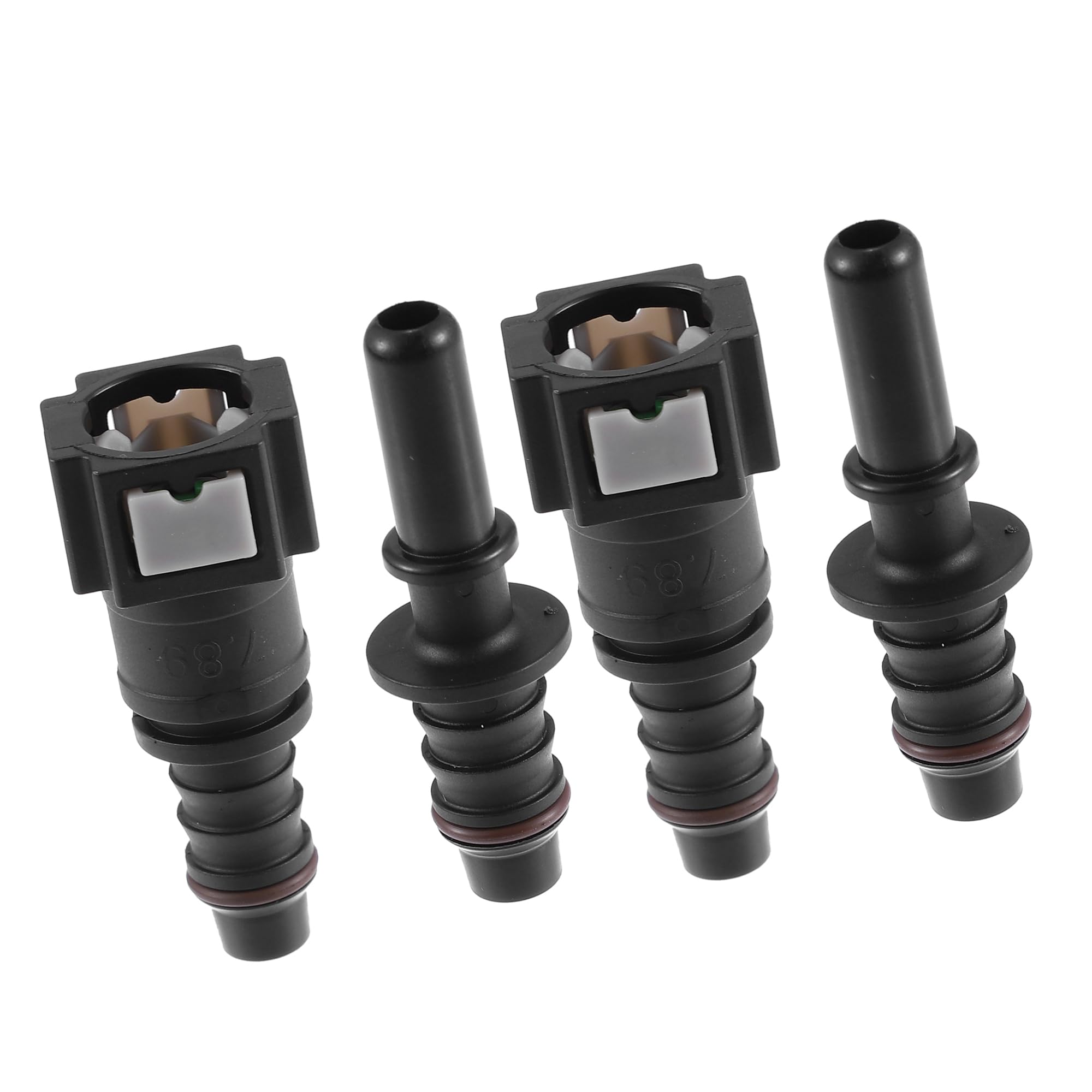 

A ABSOPRO Straight Car Fuel Line Hose Quick Release Connector 0.3 inch (7.89 mm) чорний