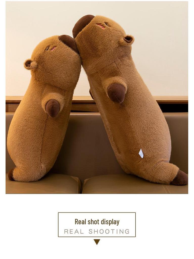Capybara Plush Pillow - Cute Animal Toy