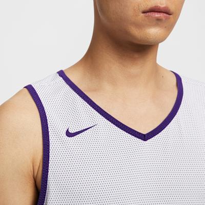 Nike STOCK Basketball Jersey Men's Garden Purple