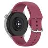 22mm Arc-shaped Watchband for Xiaomi Watch S2/S1/S1 Pro,Adjustable Silicone Wrist Strap with Metal Buckle
