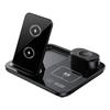 3 In 1 Electric Foldable Wireless Charger, Desktop Fast Charging Stand for iPhone 16 15 14 13 12, Motorized Pop-up Dock for Phone Watch AirPods