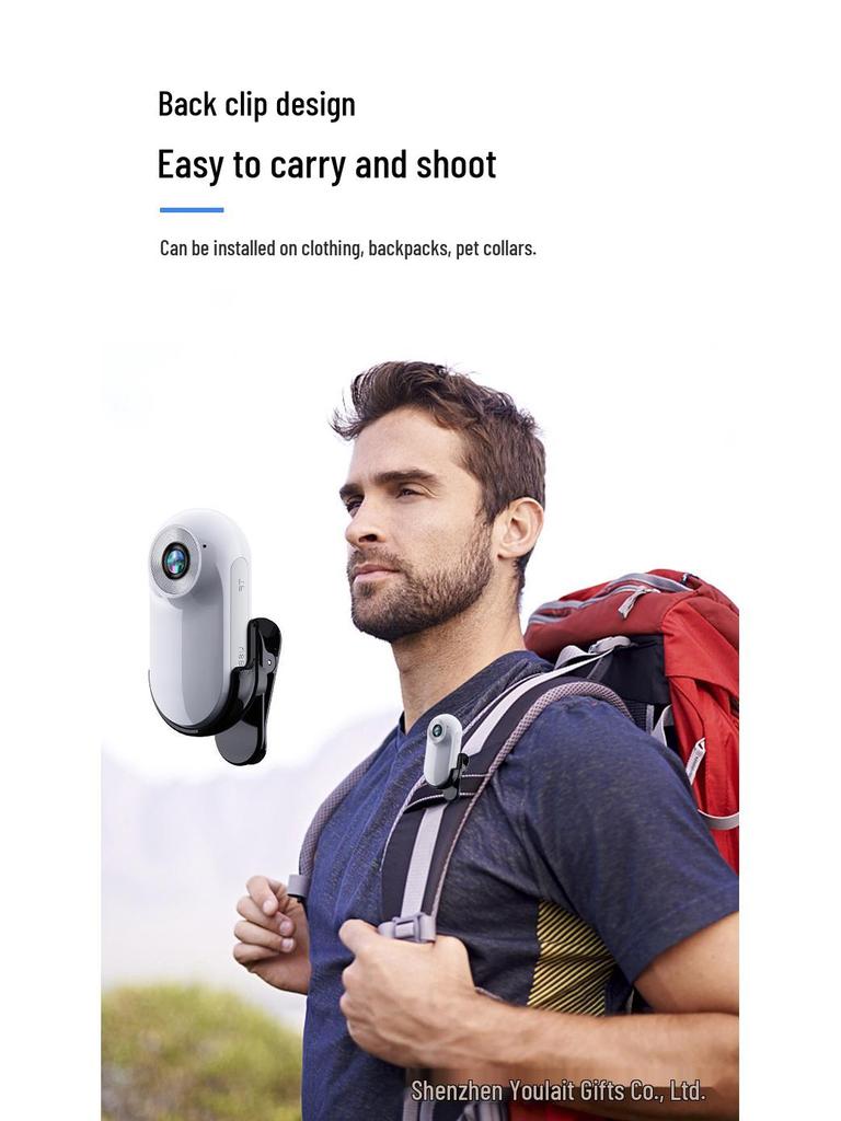 1080P Thumb Sports DV Camera: Portable Outdoor Cycling & Pet Action Dash Cam