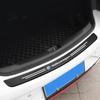 opq1 5Pcs Carbon Fiber Car Threshold Sticker Door Anti Scratch Decals For VW GTI Polo Golf Passat Tiguan Arteon Touareg Taigo Caddy