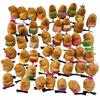 10-100 STÜCKE Kawaii Schleife Kleine 3D Capybara Haarnadel Haarspange Schnabelspange Pony-Clips Seitenclips Kopfschmuck Haaraccessoires