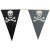 Pirate Party Decor Skull Pennant Flags Halloween Pirate Banners Easy To Hang