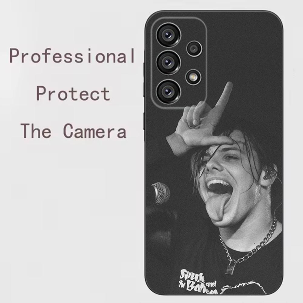 

Singer Y-Yungblud YB Phone Case For Samsung Galaxy A13,A21s,A22,A31,A32,A52,A53,A71,A80,A91 Soft Black Shell Samsung a225g