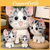Cartoon Cat Plush Toy Animal Stuffed Birthday Holiday Gift Throw Pillow Doll