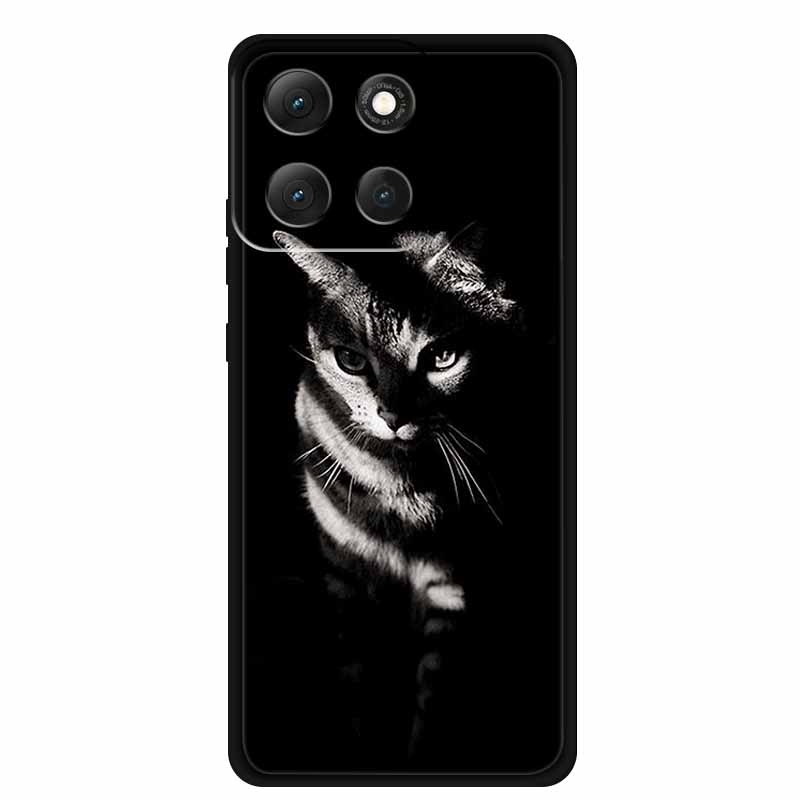 Für Motorola Moto G86 Power 5G Hülle G 86 Power Weiche TPU Silikon Rückseitenabdeckungen Für Moto G86 Power Tiere Bemalt Tiger Löwe Coque