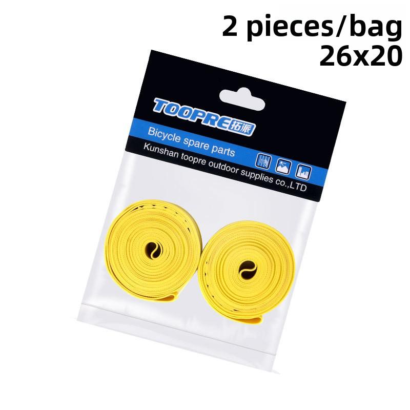 Bike Rim Protection Tape 2Pcs High Adhesion Anti-Abrasion Liner Fit 700c 26" 29" for All Cycling Scenarios