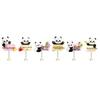 Adorable Fruit Panda Shaking Car Ornament - Electric Car Interior Console Decoration