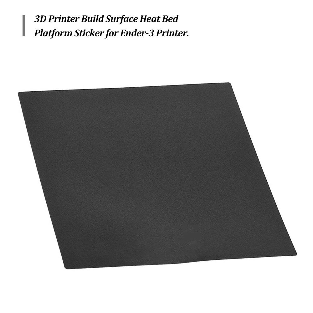 

Printer Build Surface Heat Bed Platform Sticker Sheet 9 Inch * 9 Inch for Ender 3 чёрный