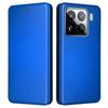 For Xiaomi 15 Pro Case Carbon Fiber Texture Drop-Proof PU Leather Phone Cover