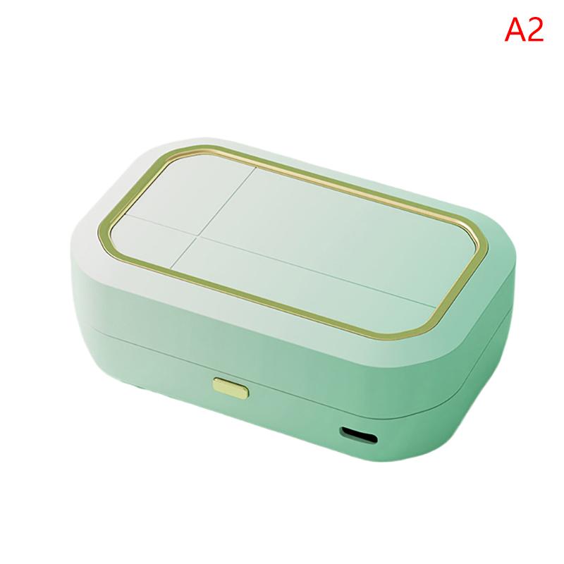 Contact Lens Ultrasonic Cleaning Machine 49000Hz High Frequency Vibration Timing Rechargeable Cleaner Contact Lens Remover Tool