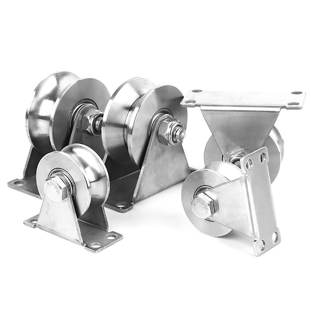 1Pcs Track Wheel Sliding Door Rollers  for Inverted Track Rolling Gate Industrial Machines