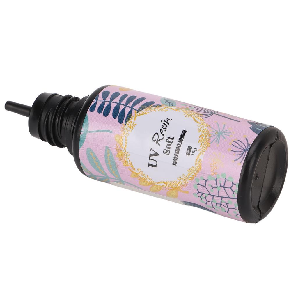 UV Resin Safe Nontoxic Quick Curing High Transparency Less Shrinkage Leakproof UV Epoxy Resin for