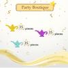 100pcs Genie Lamp Confetti, Gold Genie Lamp Table Confetti for Magical Birthday Party, Teapot Paper Scatters, Baby Shower/Magical World Themed Party
