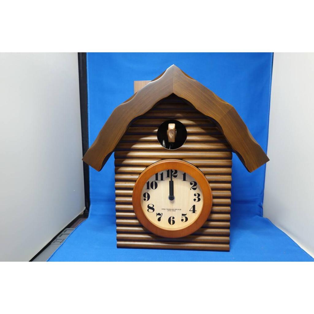 Used Suntel Radio Controlled Cuckoo Clock SR650_BR (Antique Brown) Radio Clock Cuckoo Clock