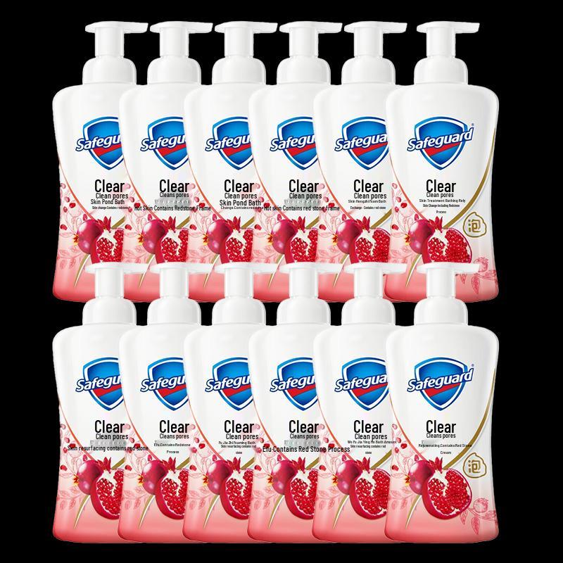 Гель для душа с пеной Safeguard Омолаживающий Красный Гранат