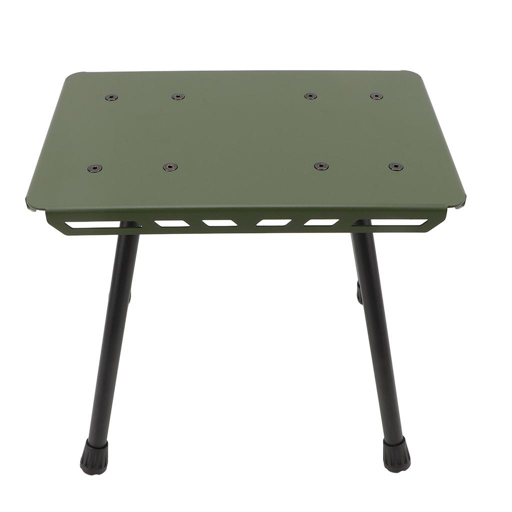 Portable Folding Stool Lightweight Aluminum Oxford Fabric Seat Cushion 330.7lbs Load Bearing Fishing Camping Chair for Hiking