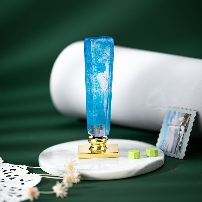 Retro Magic Academy Sealing Wax Stamp with Roman Column Handle