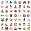 100 New Christmas Graffiti Stickers Decorate Car Window Suitcase Guitar DIY Waterproof Holiday Stickers