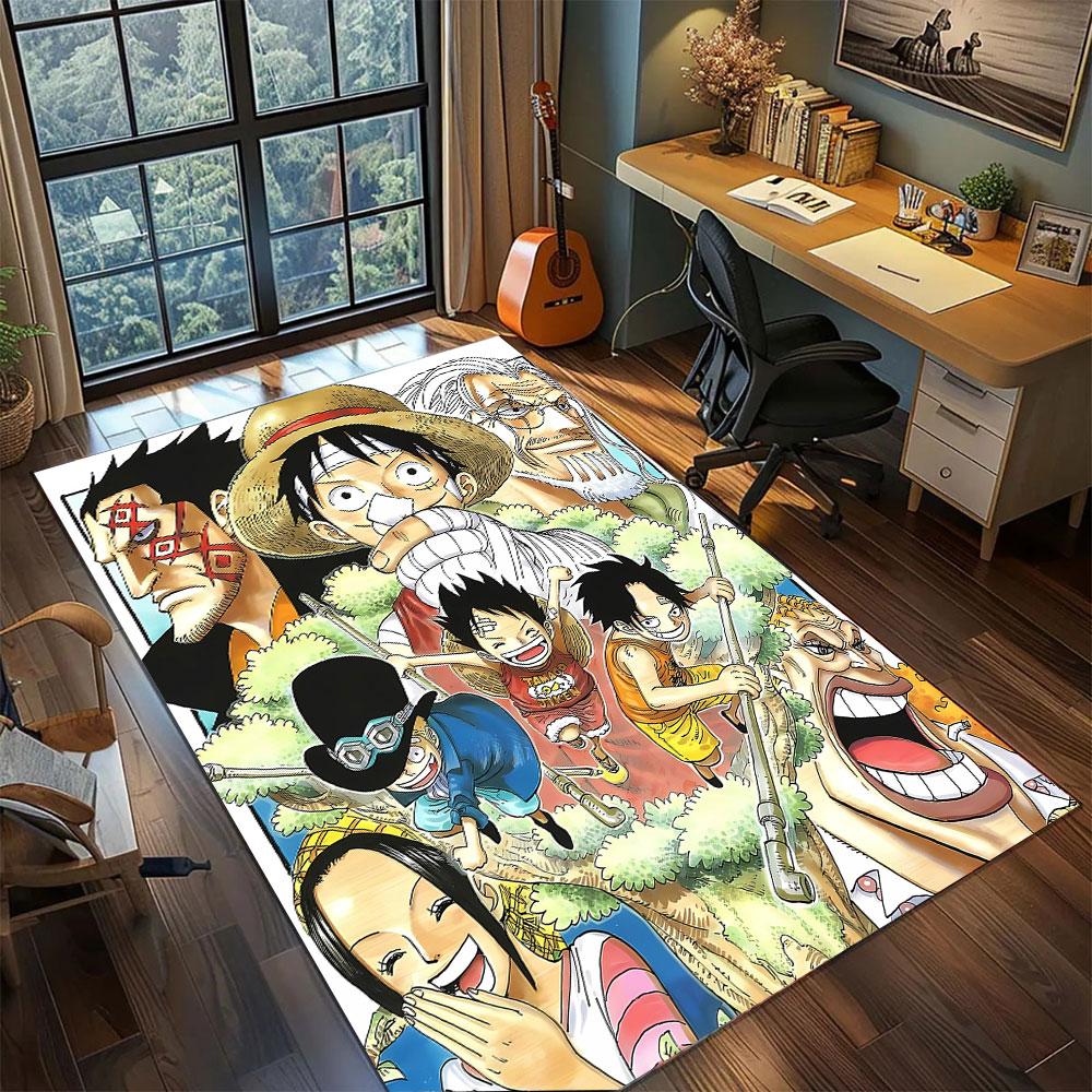 One Piece Zoro Santoryu Carpet for Living Room Bedroom Home Decor Cool Movie Mat Play Floor Mat