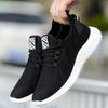 Men's Shoes 2025 New Leisure Sports Summer Trend Fly-woven Shoes Korean Version Light and Breathable Running Comfortable Travel