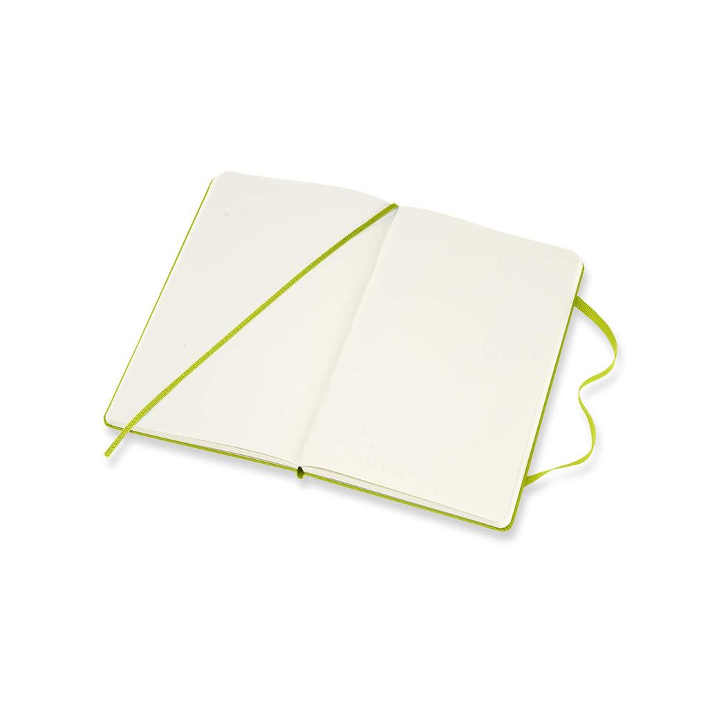 Moleskine Notizbuch Klassisches Notizbuch Hardcover Uni Großes Format x Zitronengrün QP062C2 (13 cm 21 cm)