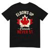 Elbows Up Canada Never 51 Canada Flag T-Shirt
