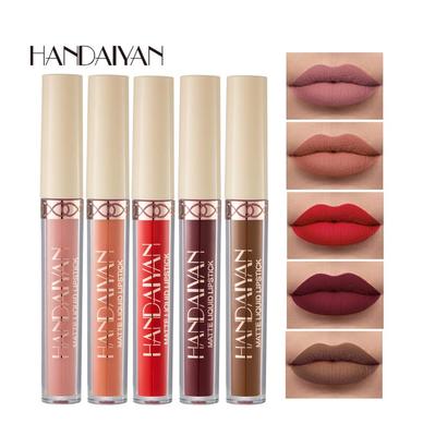Girl Cosmetics Lipgloss 12-Farben-Lipgloss-Set Antihaft-Matt-Lipgloss-Geschenkbox Rouge