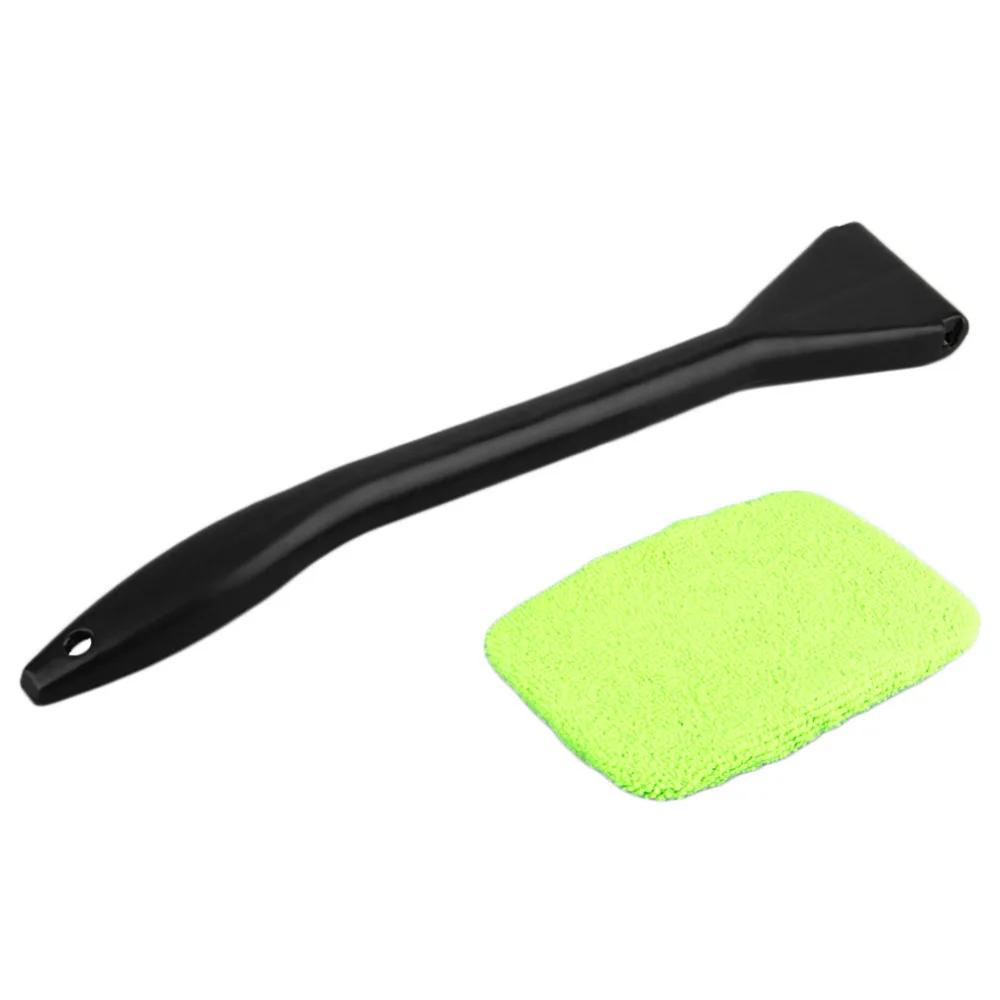Auto Cleaning Wash Tool with Long Handle Car Window Cleaner Washing Kit Windshield Wiper Microfiber Wiper Cleaner Cleaning Brush