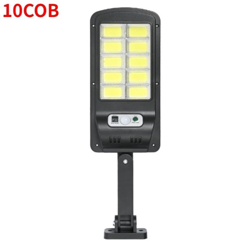 3000LM LED Wall Lights with Smart Sensors, Garden and Street Lights with Solar Charging, 3 Modes, Remote Control, IP67