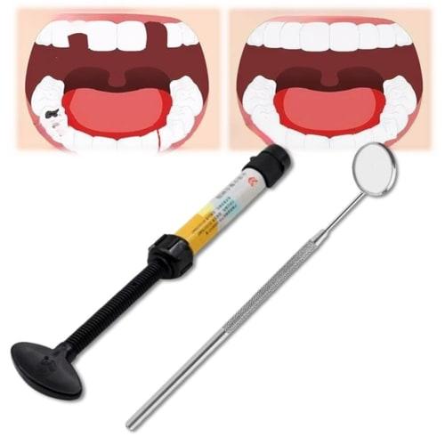 

Стоматологічна смола, Матеріал для пломбування зубів, Набір для ремонту зубів, Стоматологічний цемент, Стоматологічний адгезив, Загальна композитна смола світлового затвердіння, Композитна смола світлового затвердіння