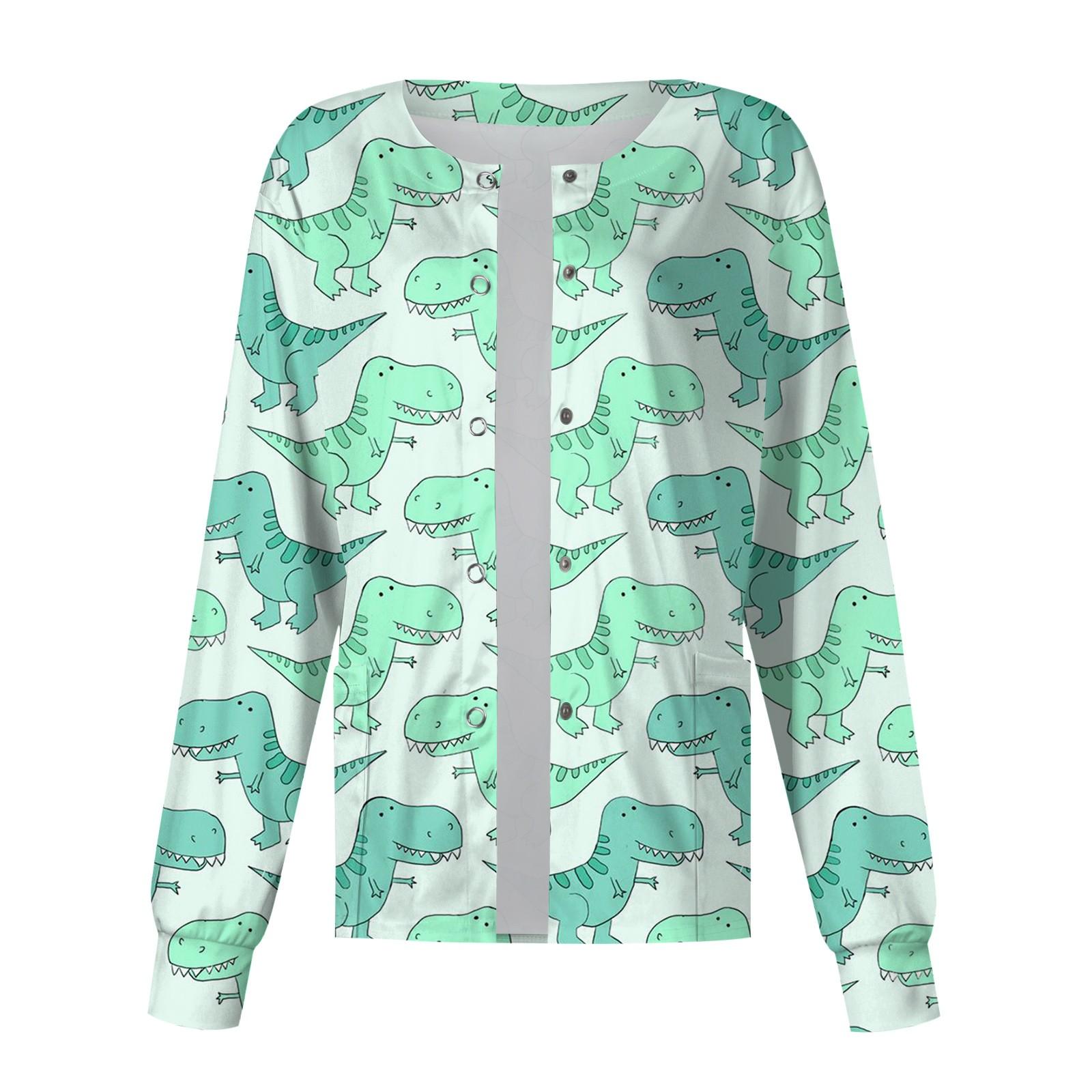 

Женский однобортный защитный комбинезон с длинным рукавом и карманом, рабочий воротник-стойка, кардиган, куртка, топ M