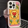 Phone Case for iPhone 17 Air 16E 15 16 Pro Max Bad Bunny Heart Cover 14 Plus 13 12 Mini Soft Shell Silicone Fundas