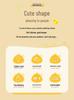 Cute Duck USB Rechargeable Silicone Night Light - Seven-Color Tap Light