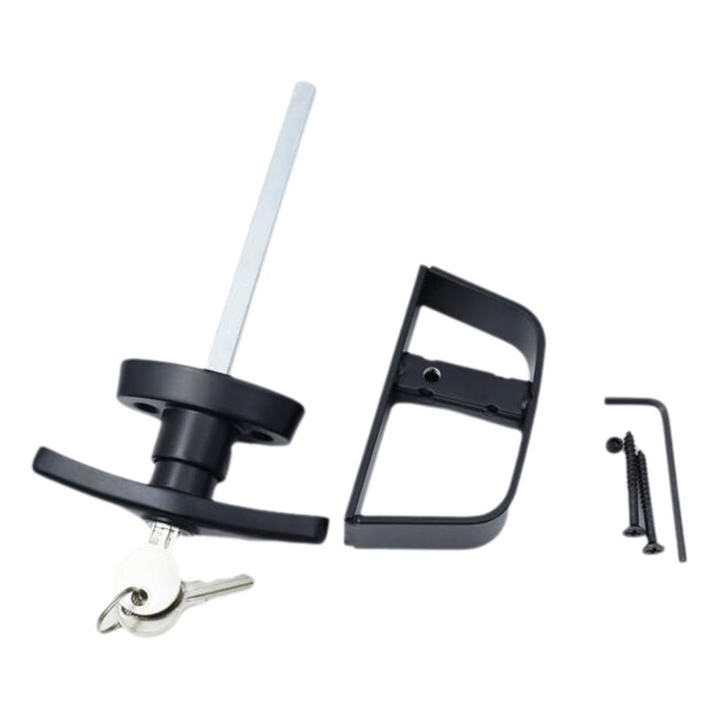 Metal Shed Door Latch Lock with Extended Stem Outdoor Shed Lock with 99mm Handle Upgrades for Chicken Coops & Sheds