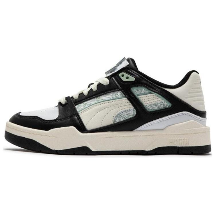 PUMA Slipstream Runway Shoes Beige Black Men s 395232-01 EU 39