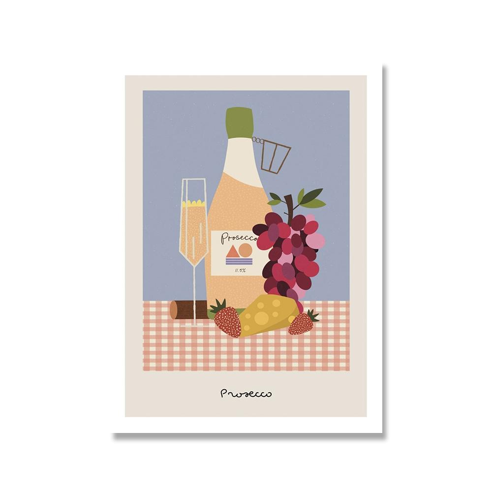 Gin Rum Margarita Mojito Beer Wine Cocktail Wall Art Canvas Painting Nordic Posters And Prints Wall Pictures For Bar Room Decor