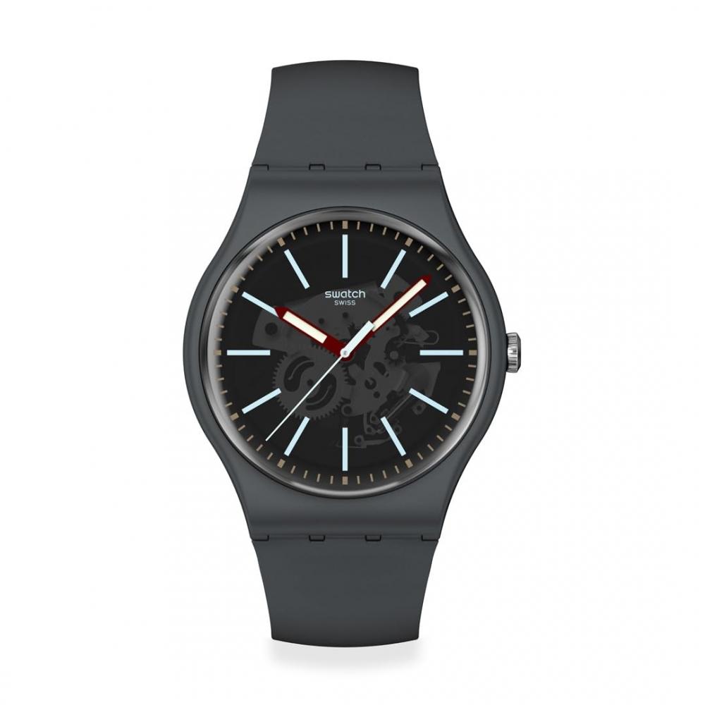 

[Swatch] Часы COBBLESTONE STREET SO29A101 Серые