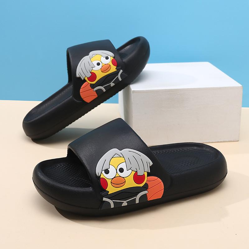 Adorable Childrens Cartoon Slippers Soft Eva Material For Ultimate Comfort Breathability And