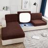 Sofa Chair Seat Cover Corner Sofa Furniture Seat Cushion Cover Slipcover Elastic Solid Color Couch Cover Sofa Cushion Furniture Protective Cover