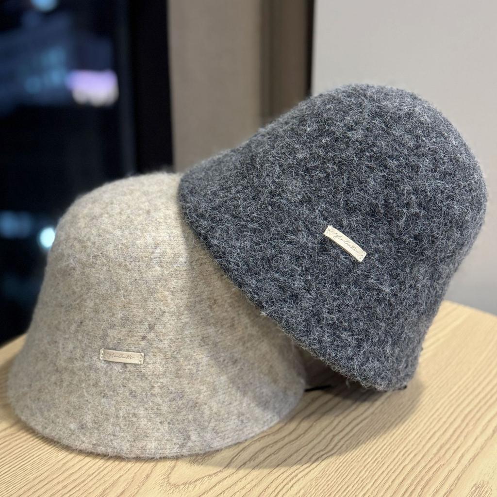 New Autumn and Winter Lamb Velvet Warm and Comfortable Fisherman's Hat for Women Korean Version Outdoor Cold-proof Ear Protection Versatile Bucket Hat