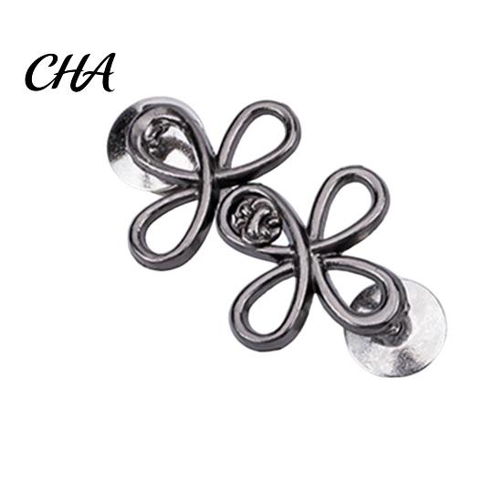 No Nail Waist Buckle Six-Leaf Pants Tightener Button, Detachable Loose Jeans Button Pin, Easy Sewing Required Clothing Accessories