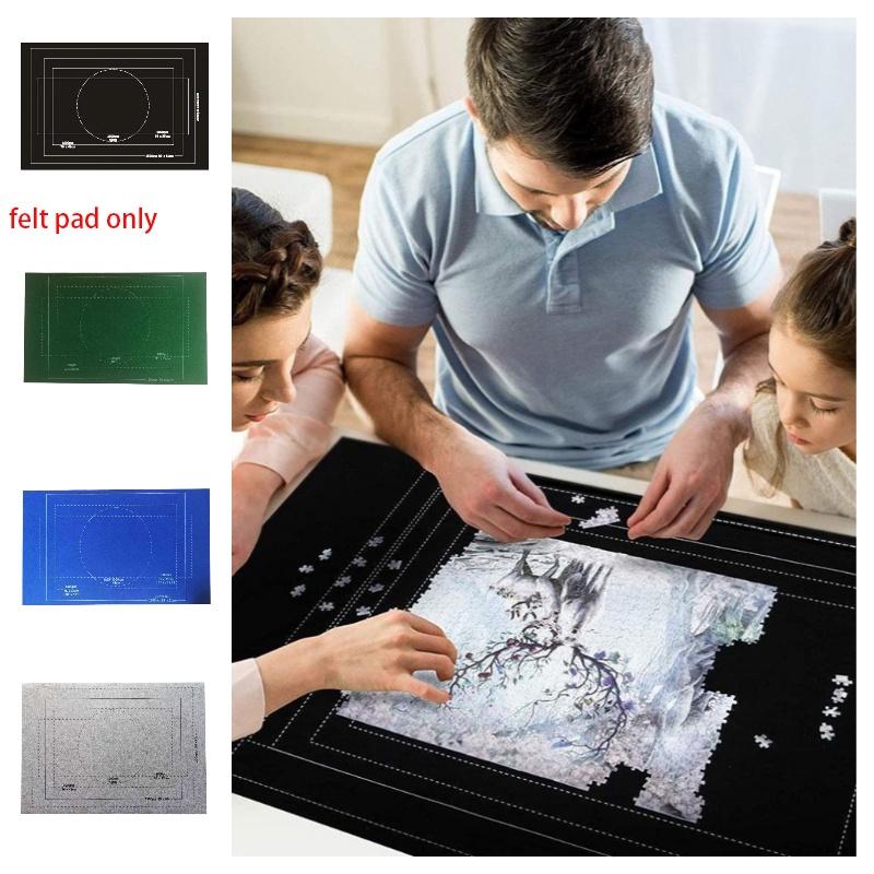Stylowa I Prosta Mata Do Przechowywania Puzzli z Filcu Mata Do Gry DIY Dla Dzieci Materiał Plastikowy