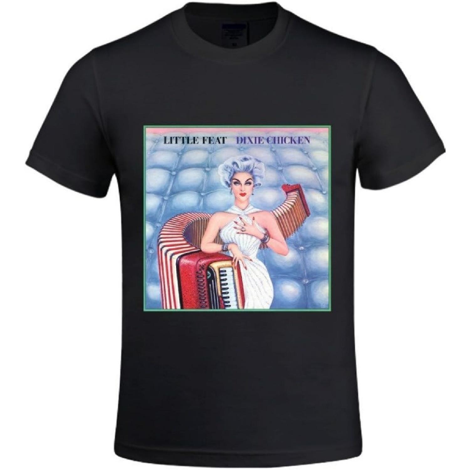 Little Feat Dixie Chicken 2016 Men s Big And Tall Crew T-Shirts S