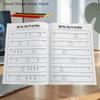 1Pcs Primary School Math Cognitive Test Book Basic Fraction Learn And Practice Training Workbook Fraction Fact Teaching Aids