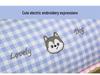 Cartoon Animal Plaid Long Throw Pillow for Bed, Sofa, Headboard & Side Sleeping.